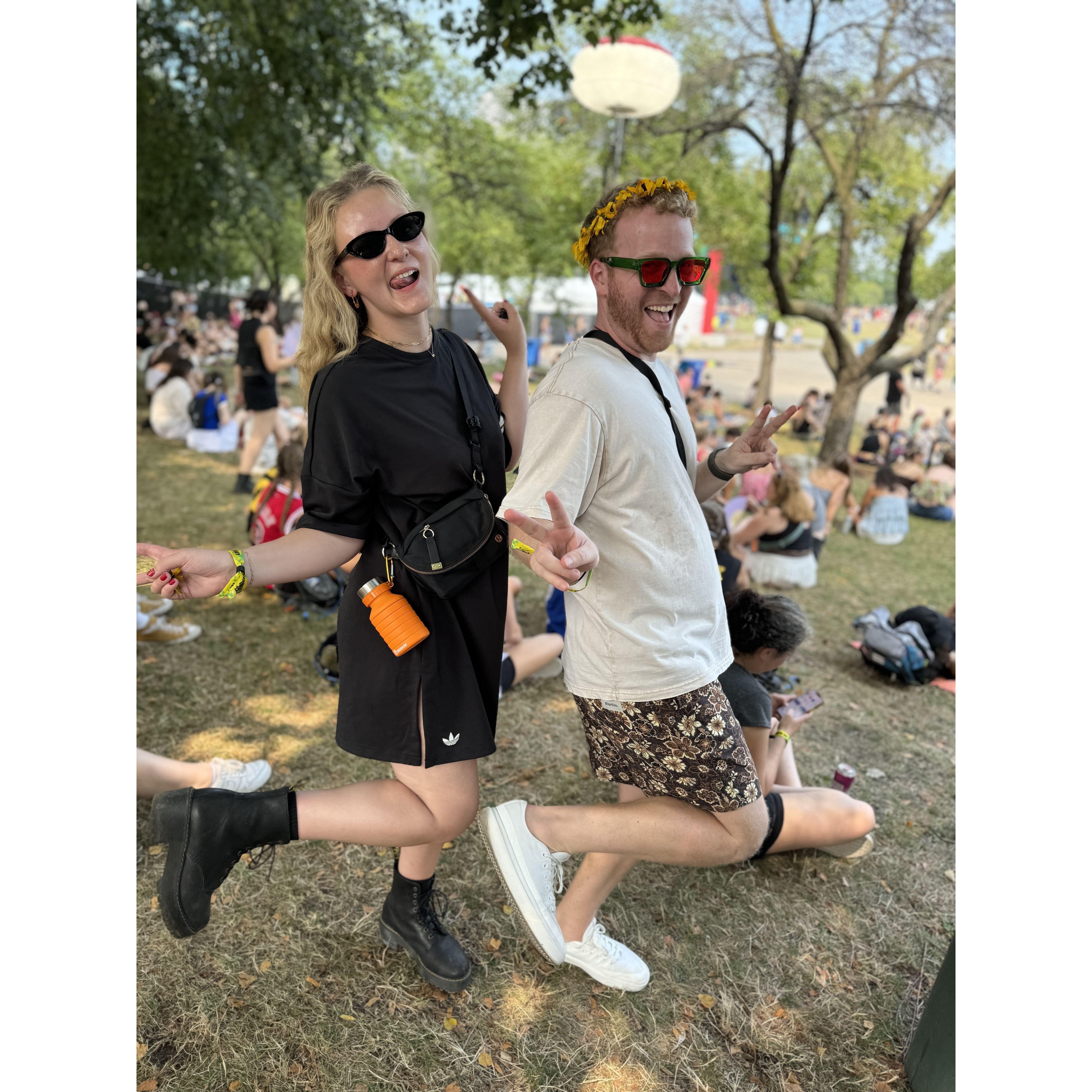 Lollapalooze 2024, our highlight of the day was seeing The Killers and Leisure!