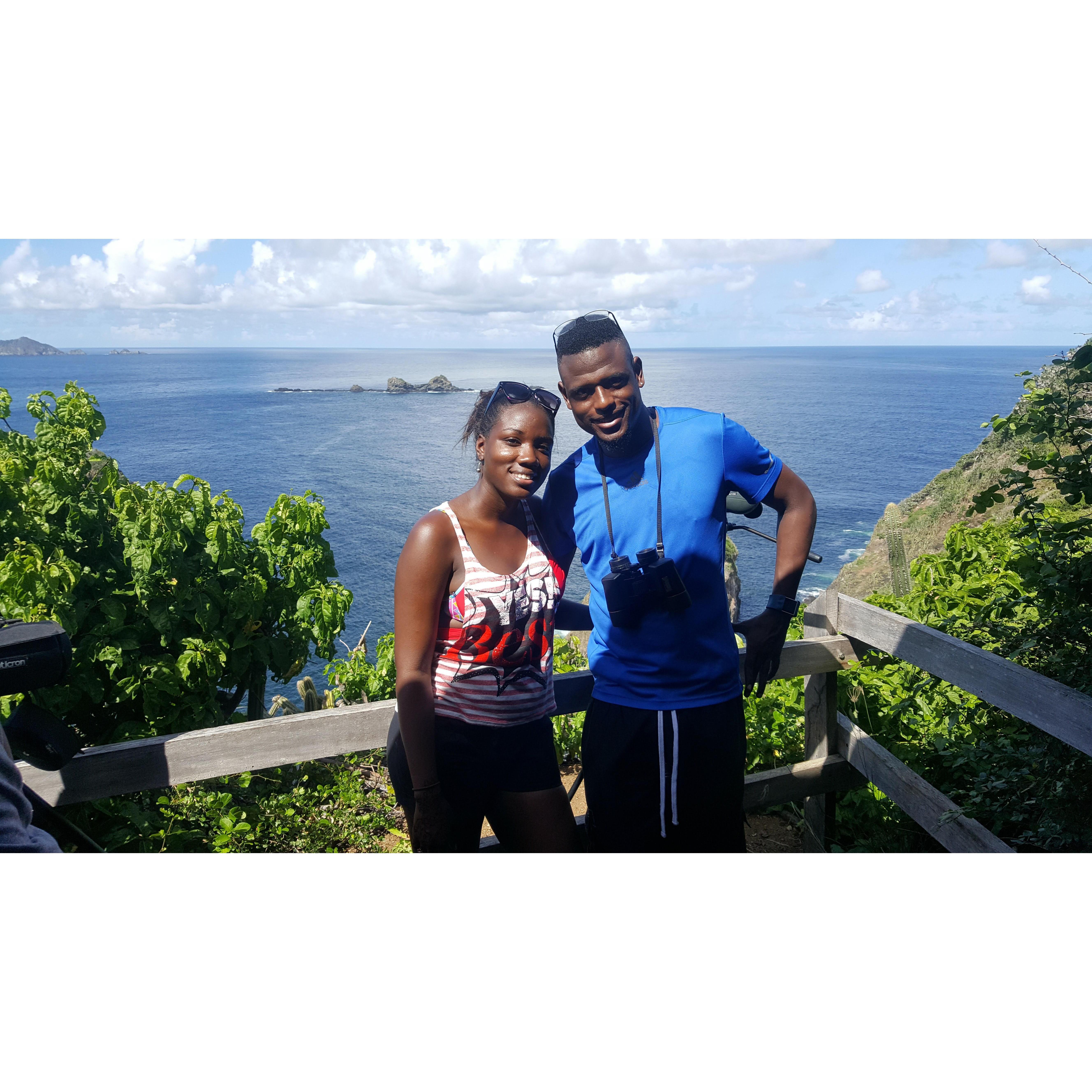 Our 2nd get away together.- Tobago 2016....... Young love!