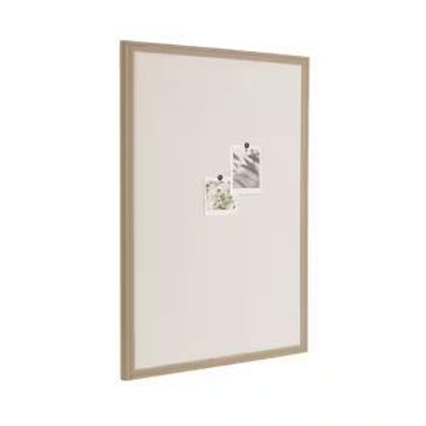 Oakhurst 24 in. W x 36 in. H Pinboard, Natural with Linen Fabric Surface