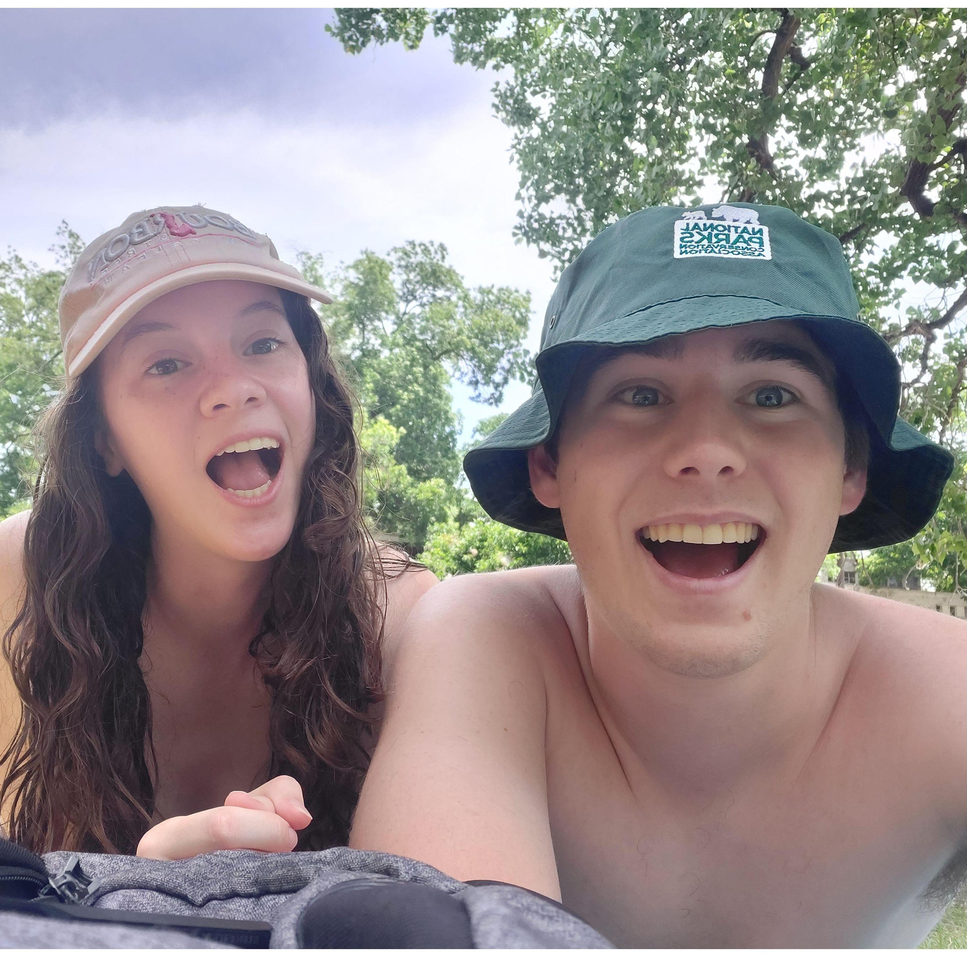 Fun times at Barton Springs