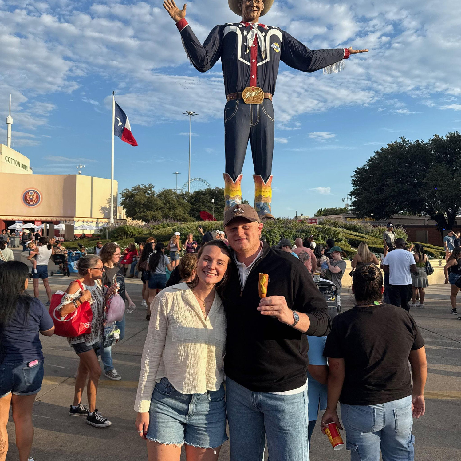 October 2025: Fletchers Corndogs at the TX State Fair