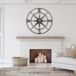 Metal Compass Wall Decor