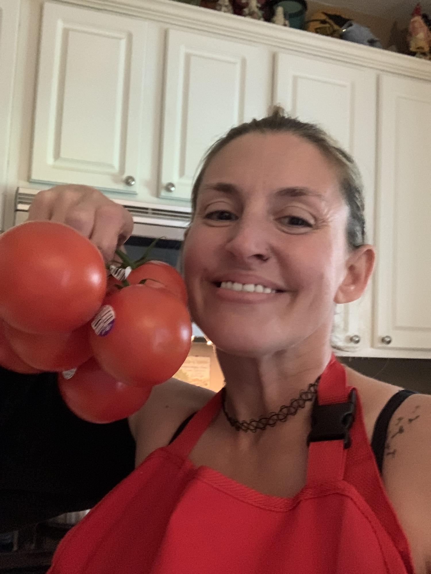 Homemade tomato soup!