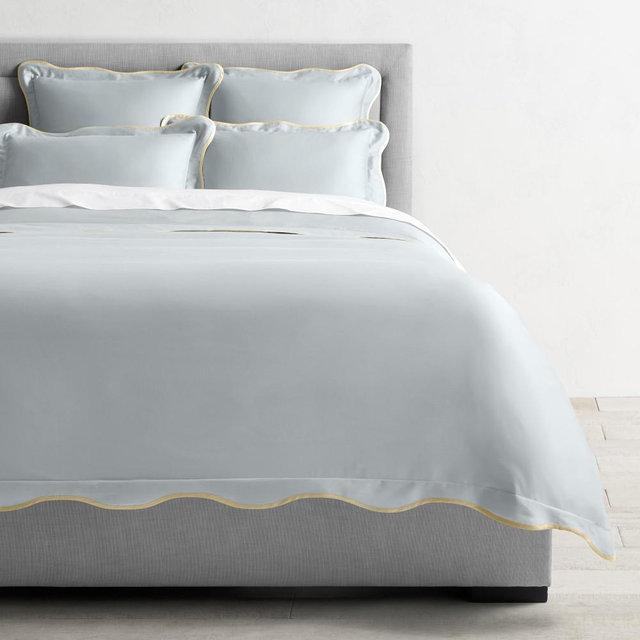 Scallop Duvet and Shams