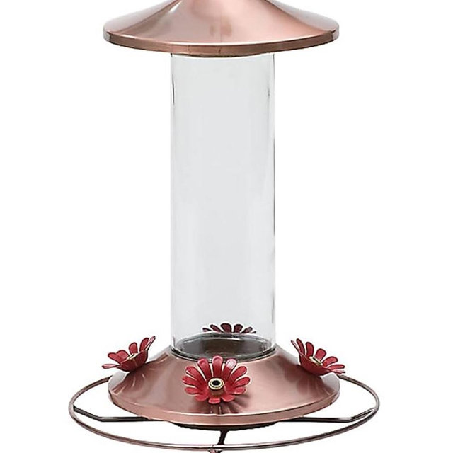 Birdscapes 710B 12 Oz Brown Copper Hummingbird Feeder