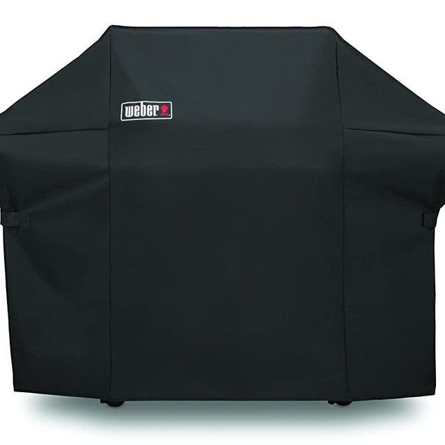 Weber 7108 Grill Cover with Storage Bag for Summit 400-Series Gas Grills