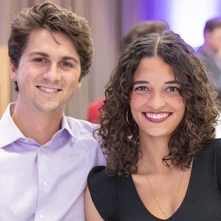 Flexing at John’s office party, 2018.