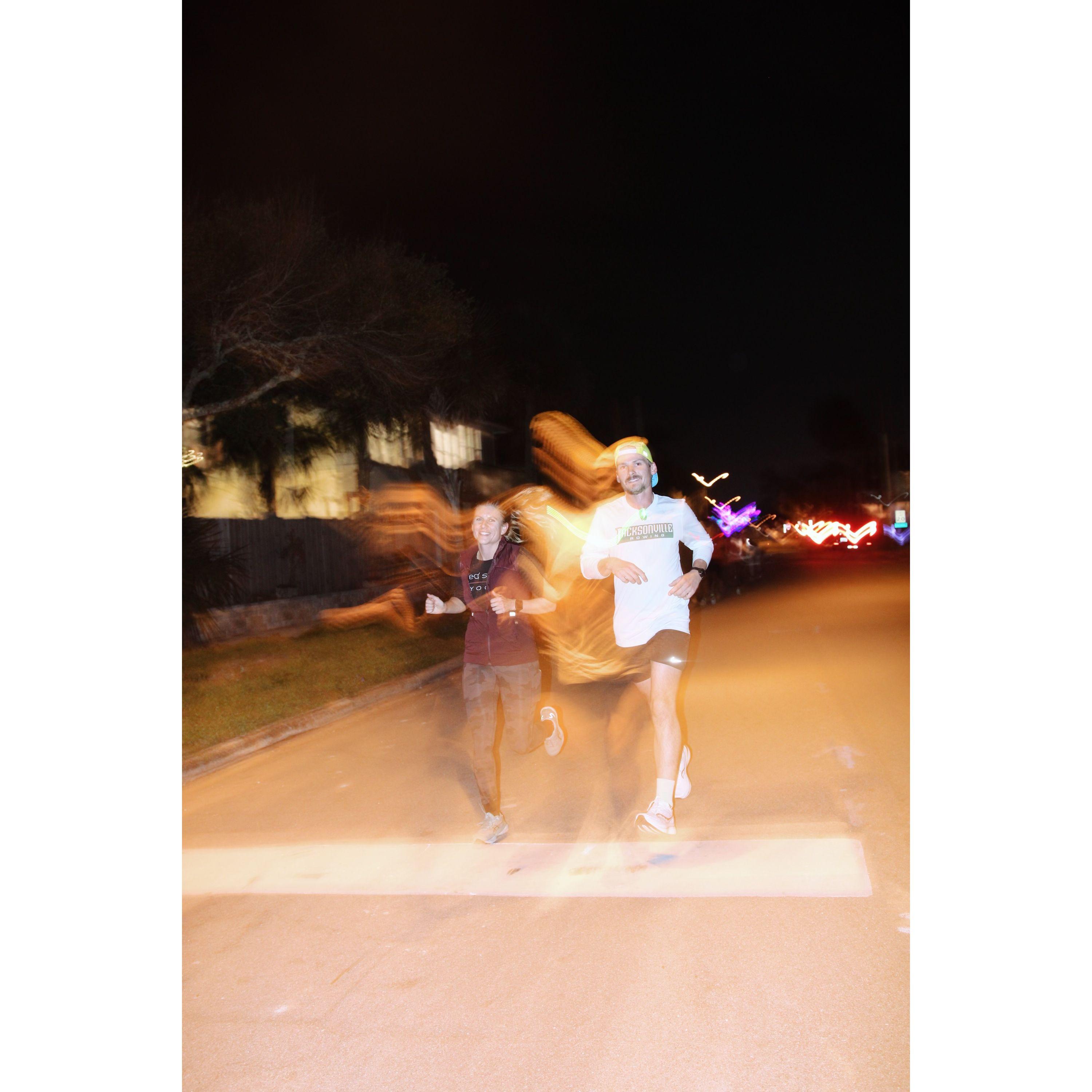 Lot's of running together over the years!