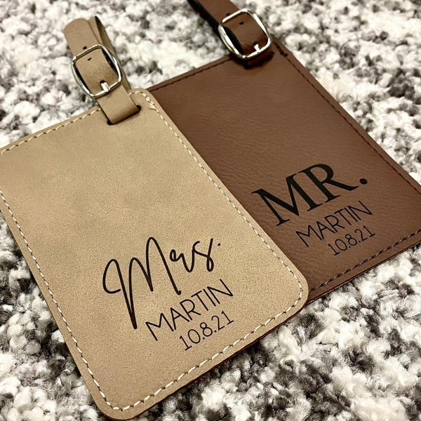 Custom Luggage Tags & Passport Covers