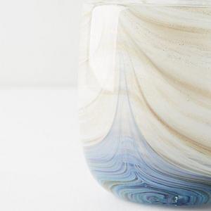 Shimmered Swirl Vessel Lavender 4x4