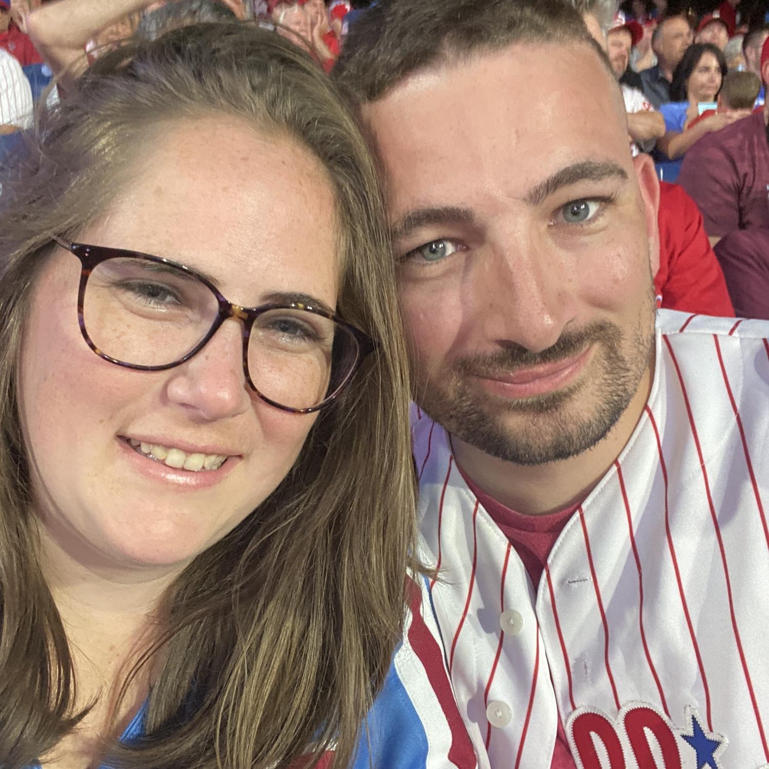 First sporting event to see the Phillies play the Braves.