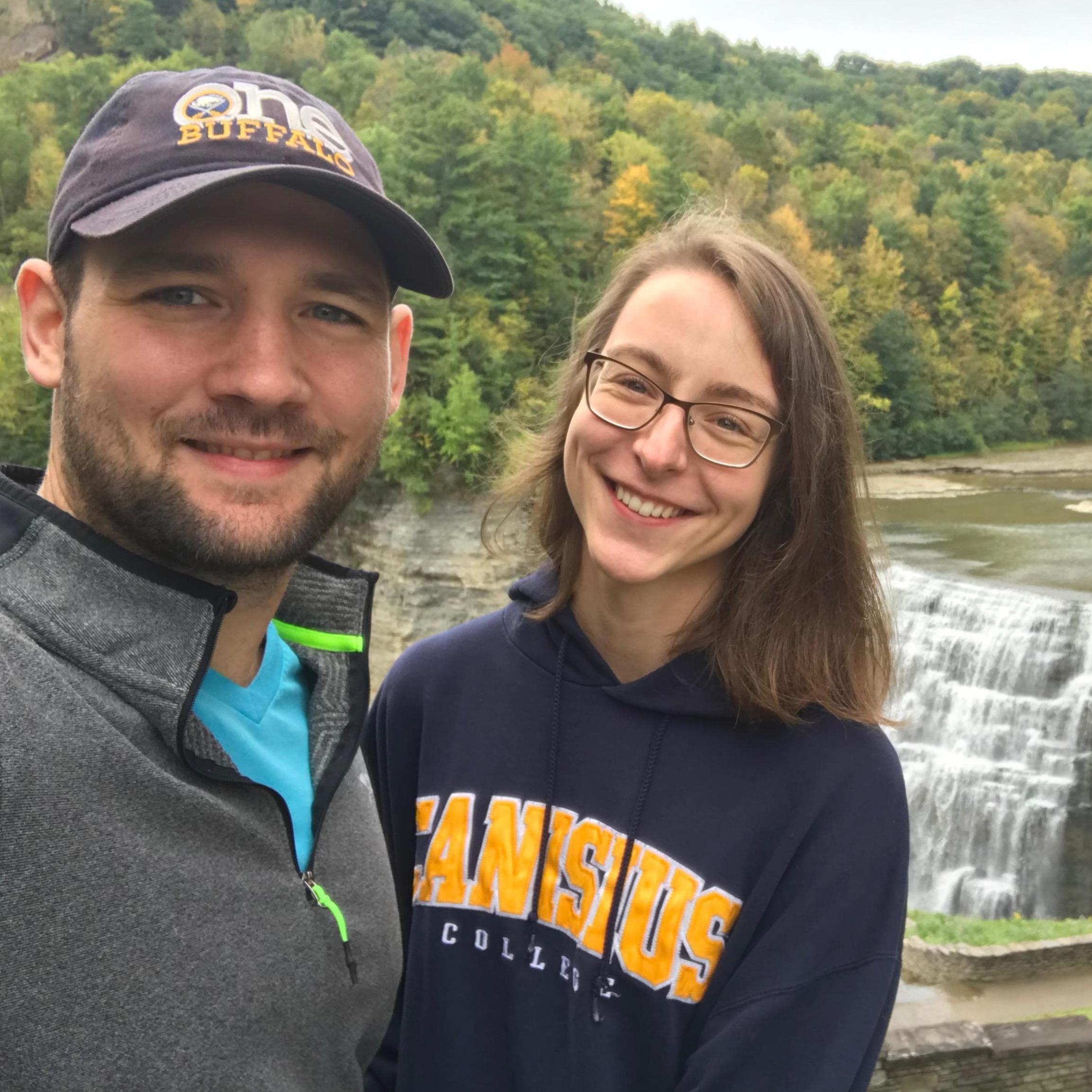 Letchworth State Park - we love going on hikes together!