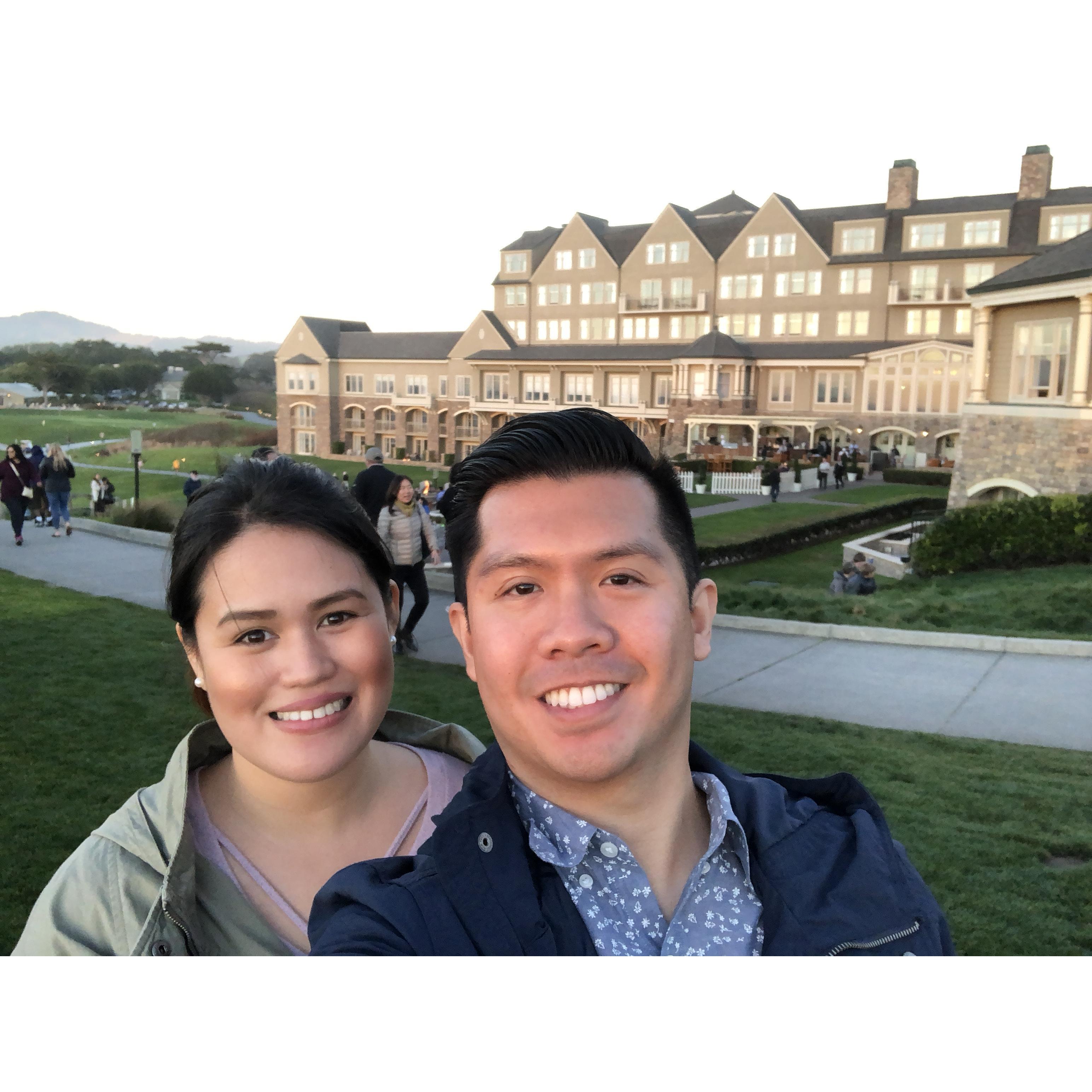At Ritz Carlton - Half Moon Bay