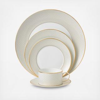 Gio Metallic 5-Piece Place Setting, Service for 1