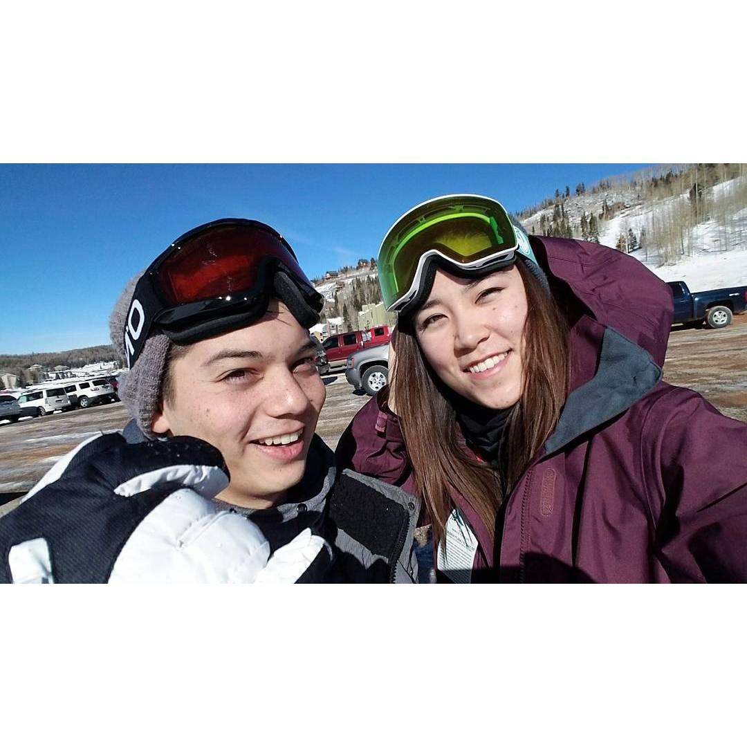 One of many snowboarding trips we took in our first year or two of dating.