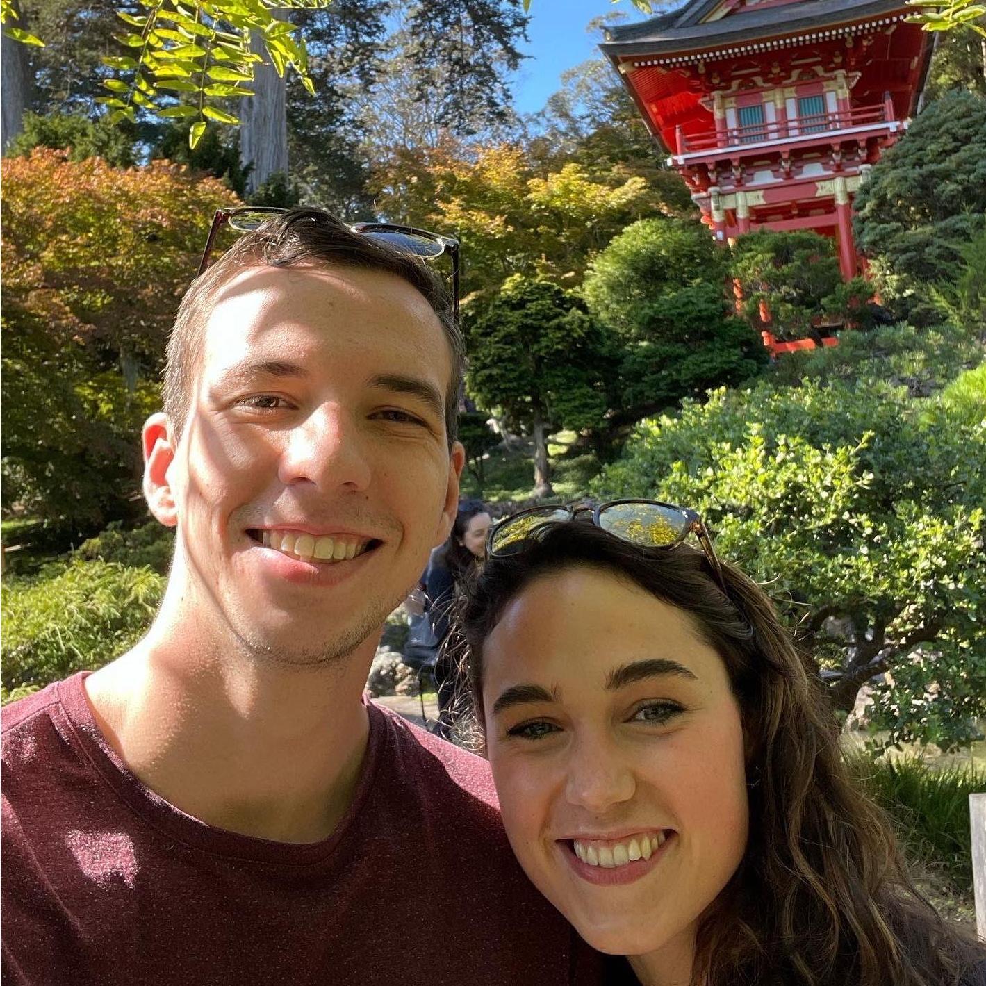 Visit to the Japanese Garden in Golden Gate Park