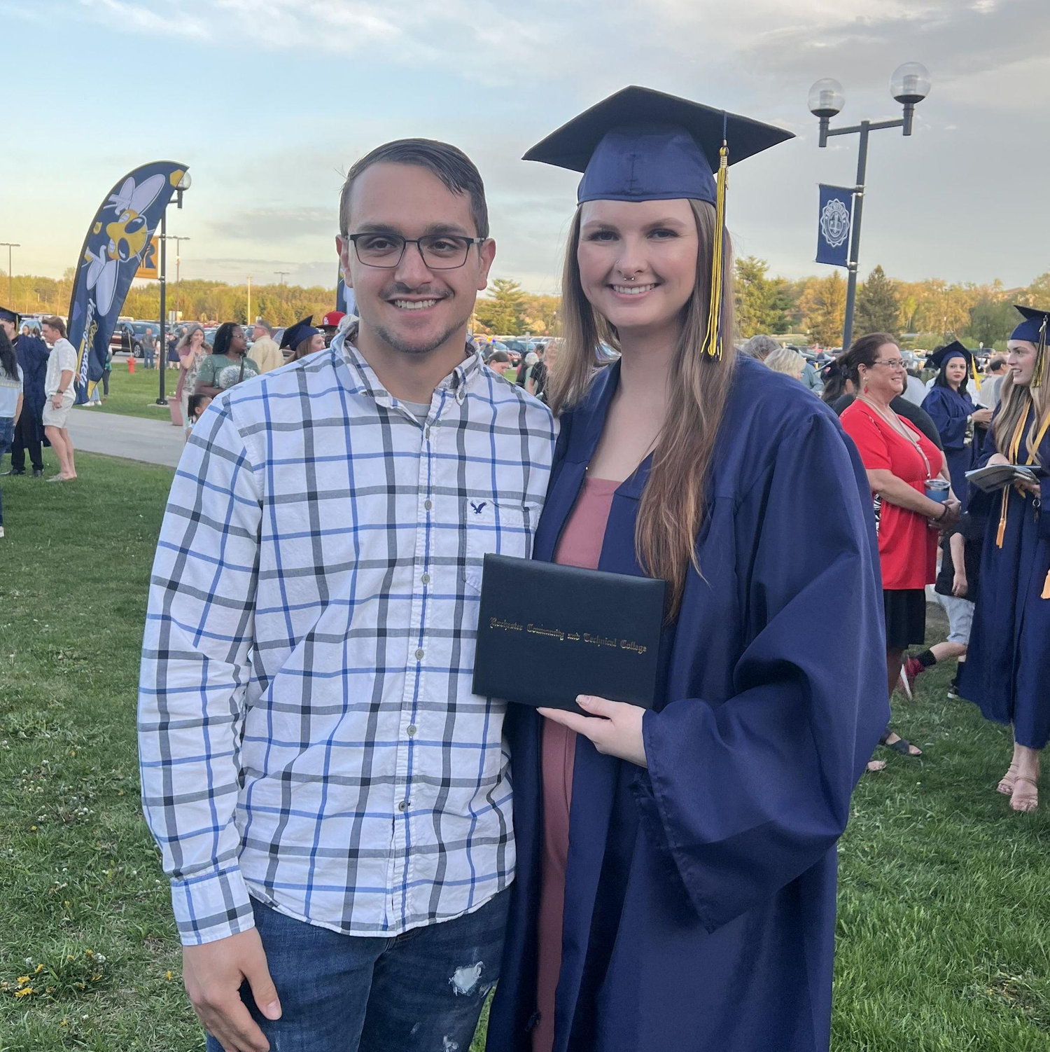 Kylie college graduation!