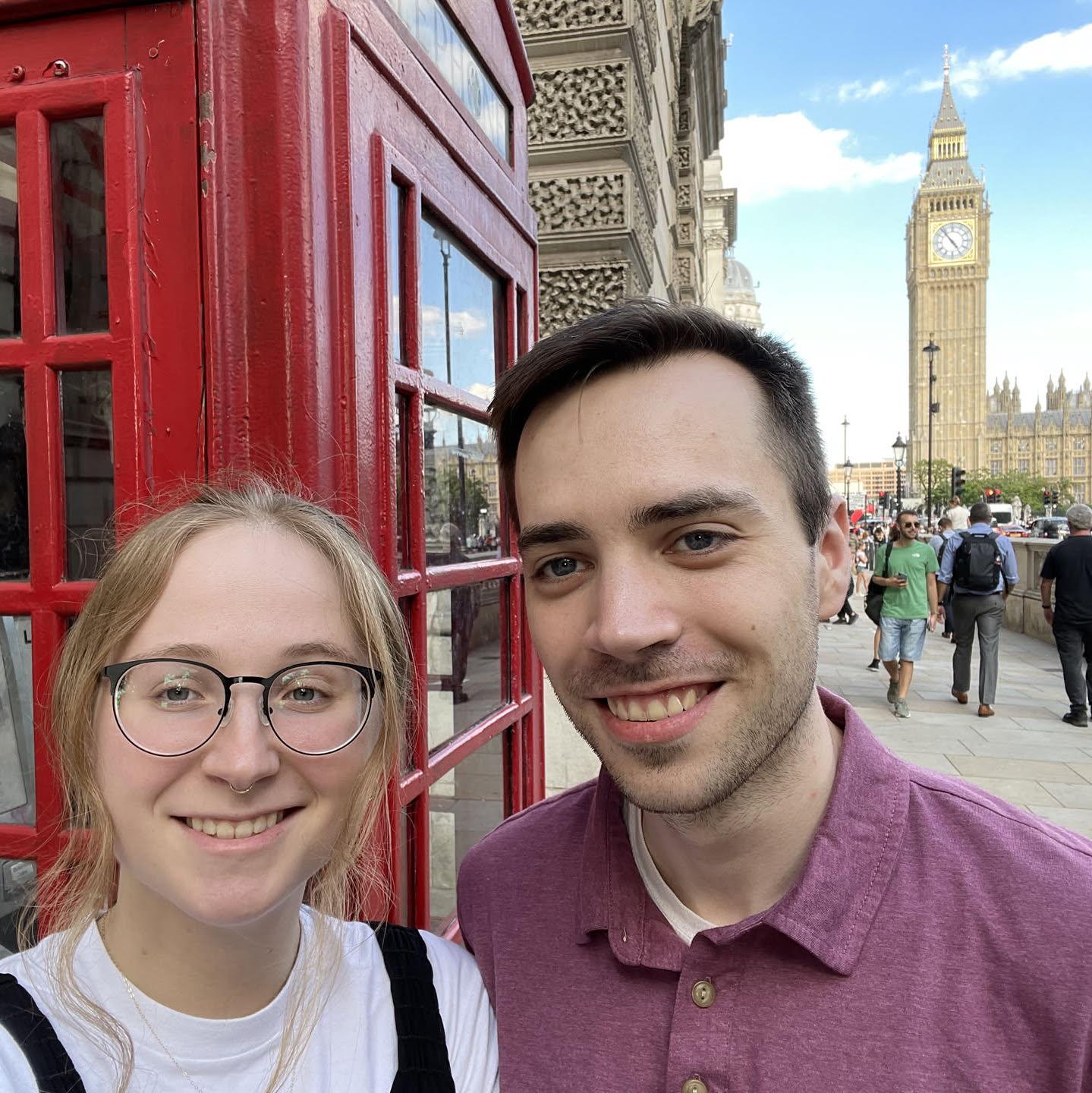 Big Ben in London - August 2023