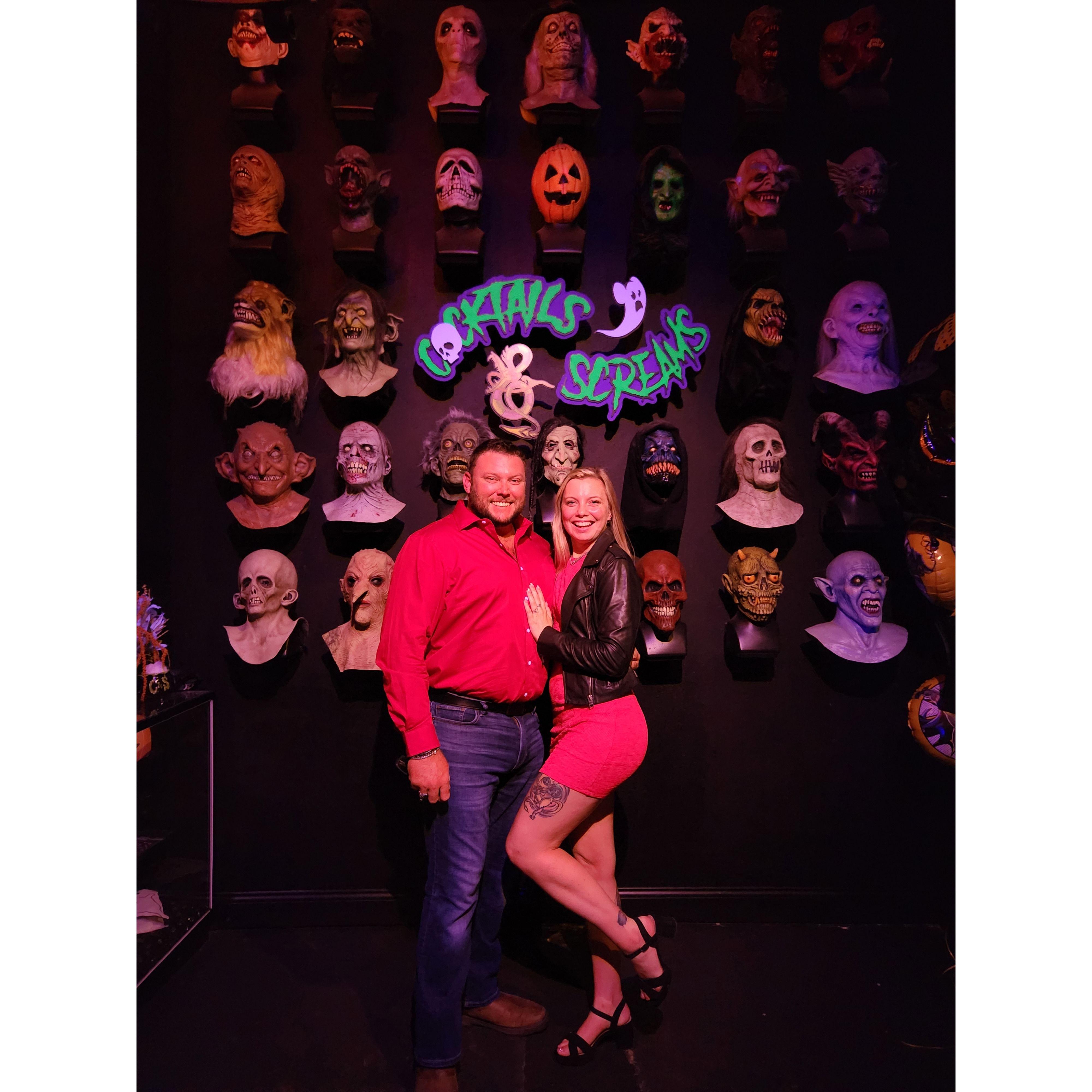 A spooktacular time at cocktails and screams