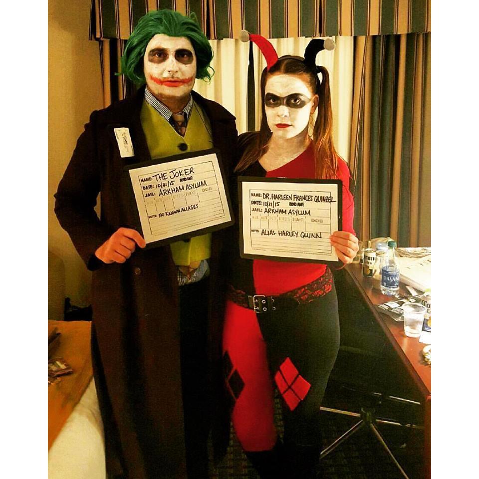 Halloween 2015- The Joker & Harley Quinn