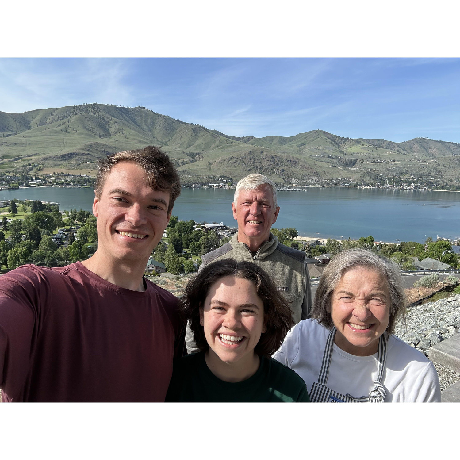 Back in Chelan with the Lanes!