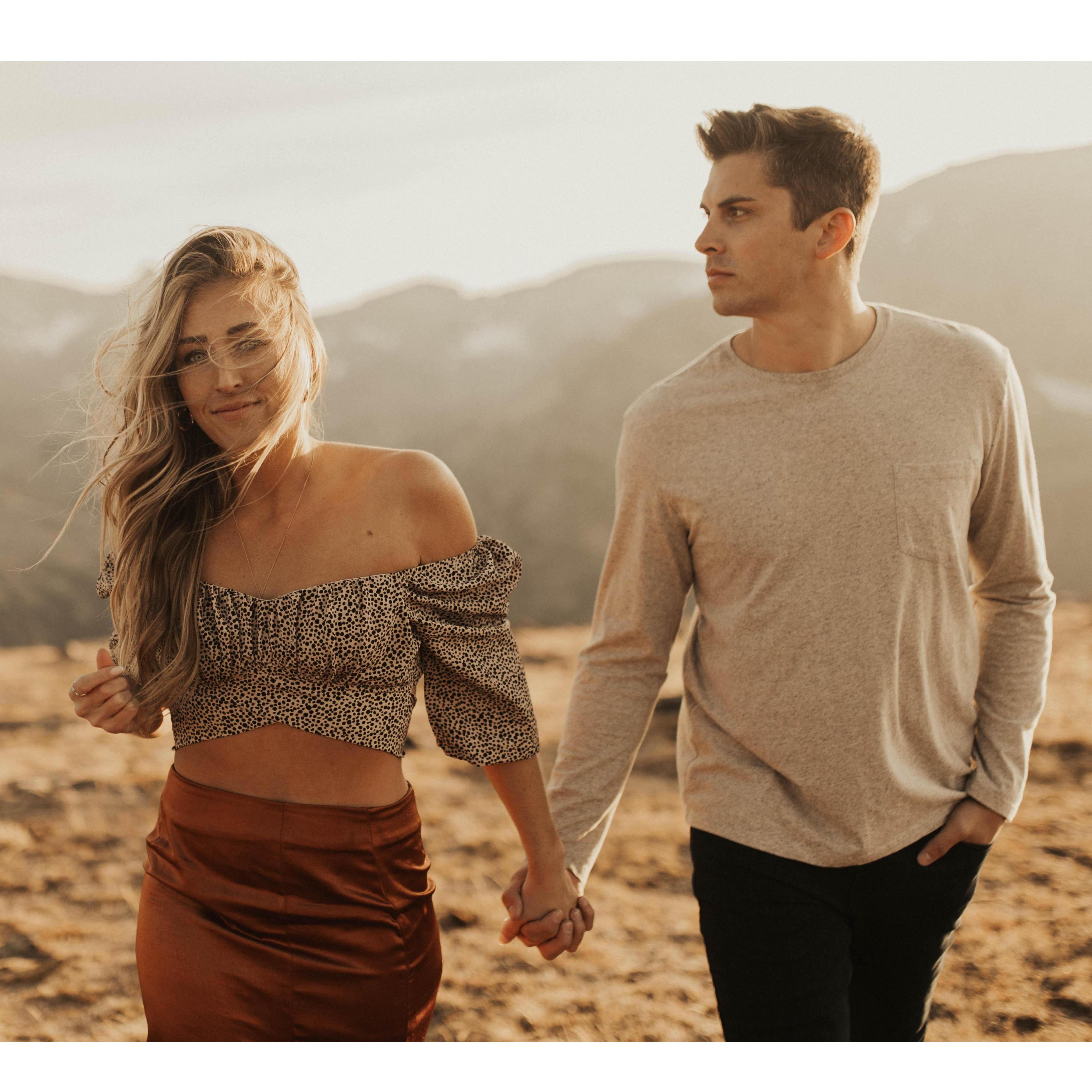 Engagement photos October 2020