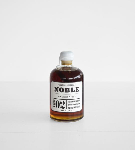 Noble | Tonic: 02 Vanilla Bean & Chamomile Matured Maple Syrup | 450ml