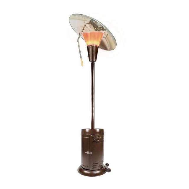 38,200 BTU Bronze Heat-Focusing Propane Gas Patio Heater