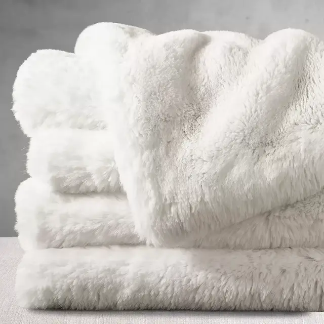 Lapin Ultra-Fine Faux Fur Throw