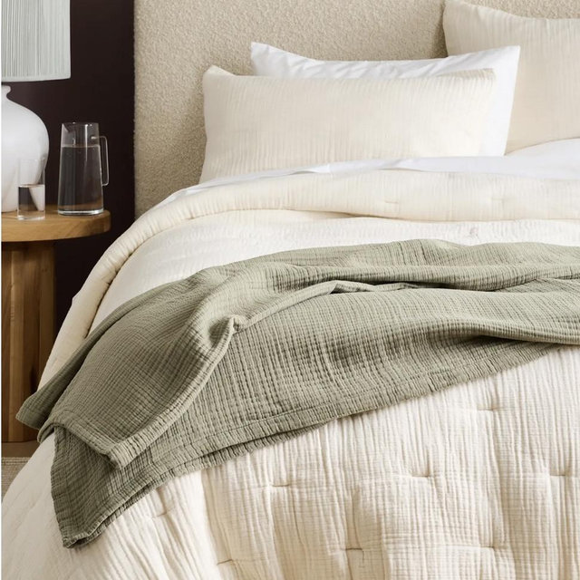 Organic Airy Gauze Blanket