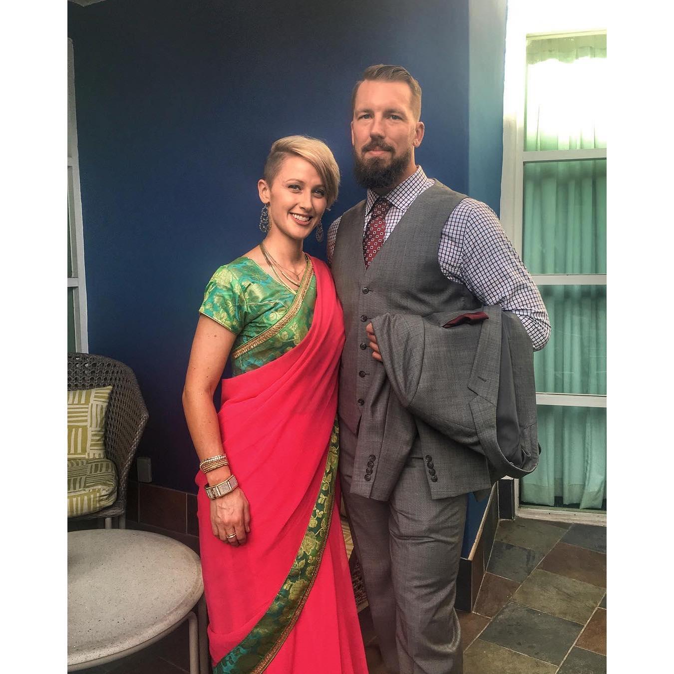 Early days as wedding guests (2018)