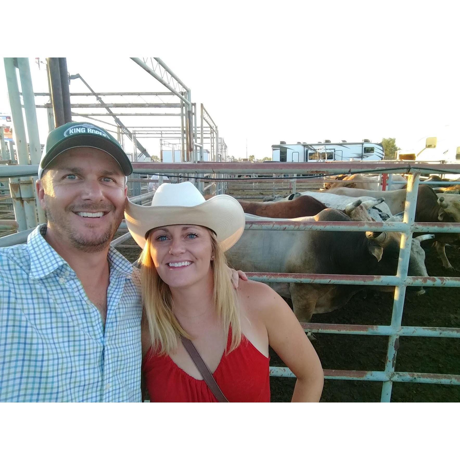 Not Matt's first rodeo!