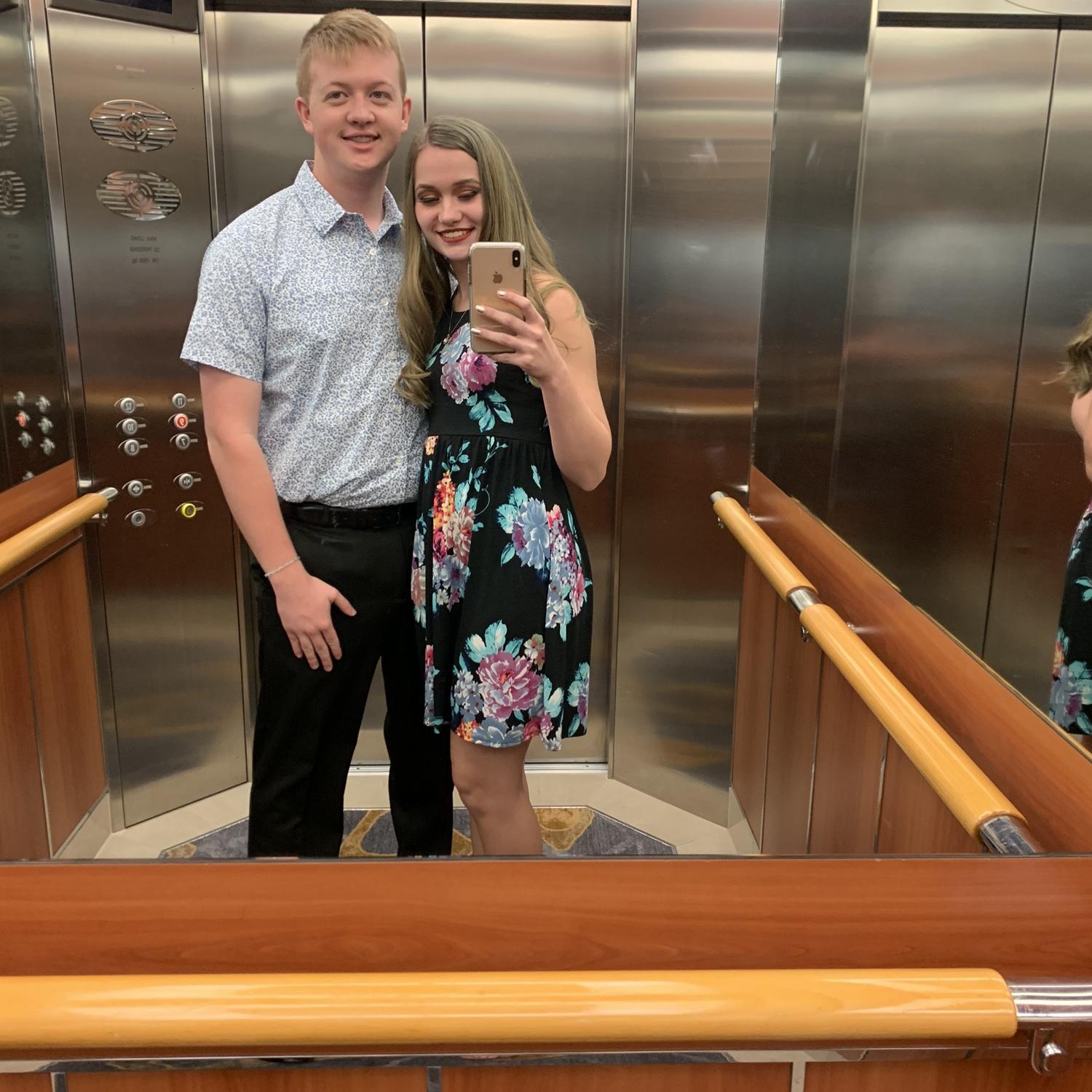 Cruise elevator pic! From Europe 2019