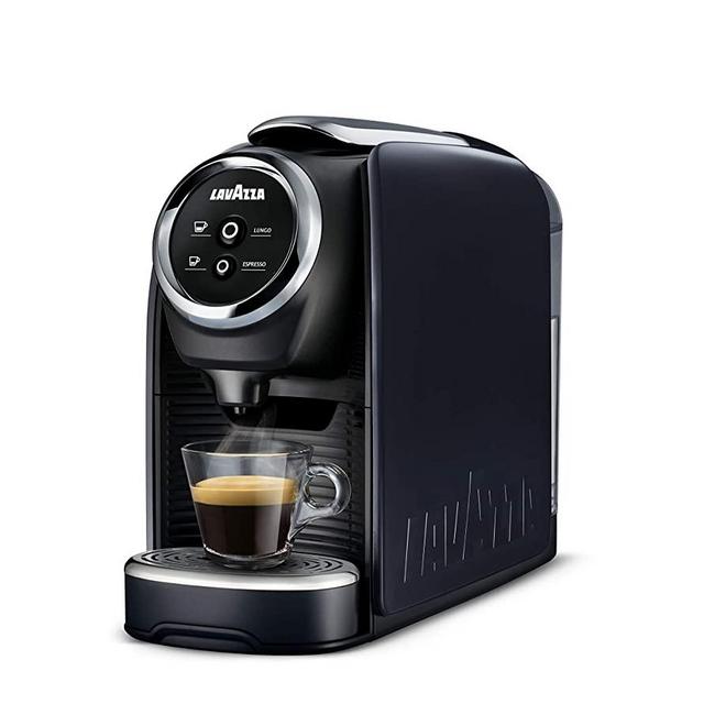 Lavazza 041953000648 BLUE Classy Mini Single Serve Espresso Coffee Machine LB 300, 5.3" x 13" x 10.2"