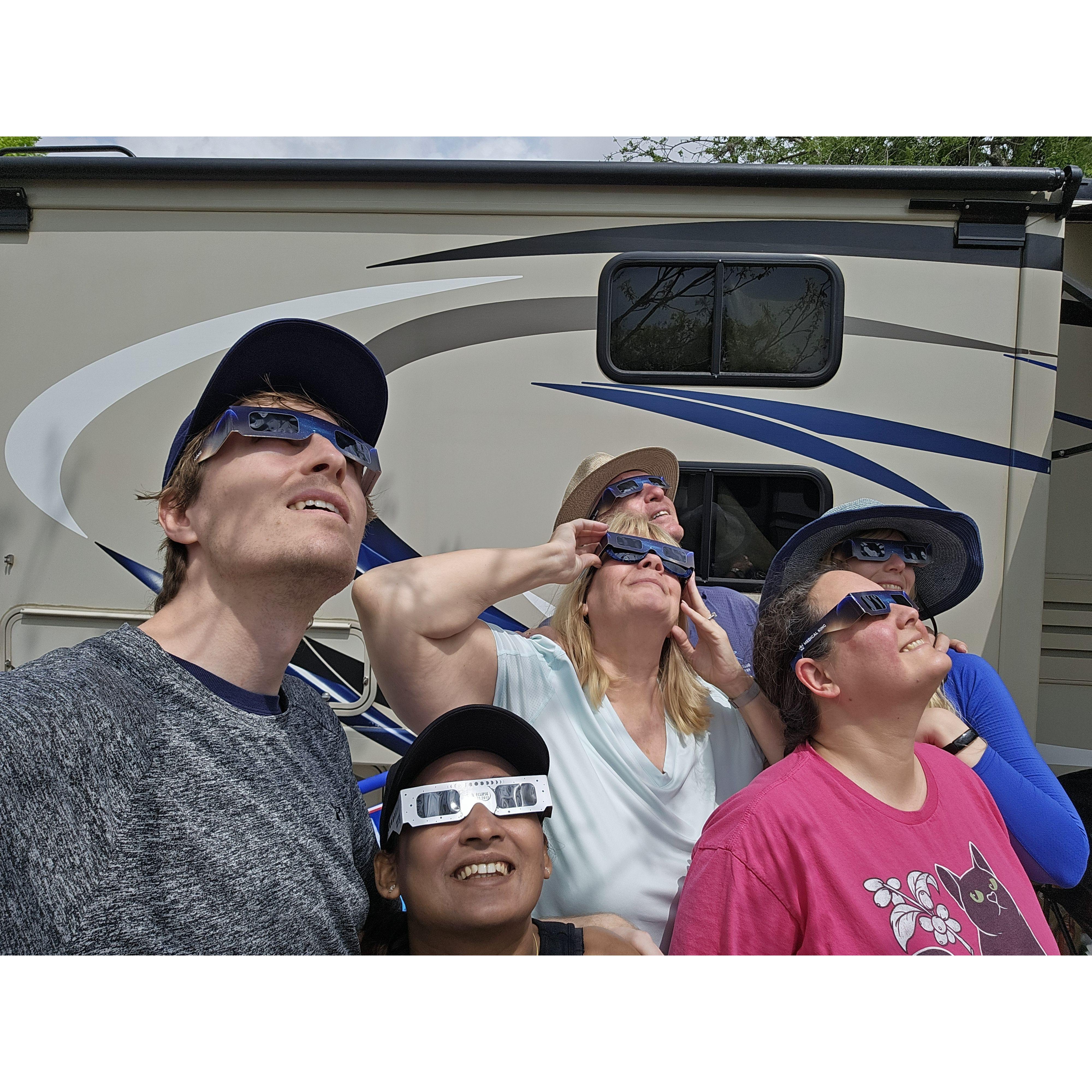 Solar Eclipse RV trip 2024 all the way out to Texas from Destin!