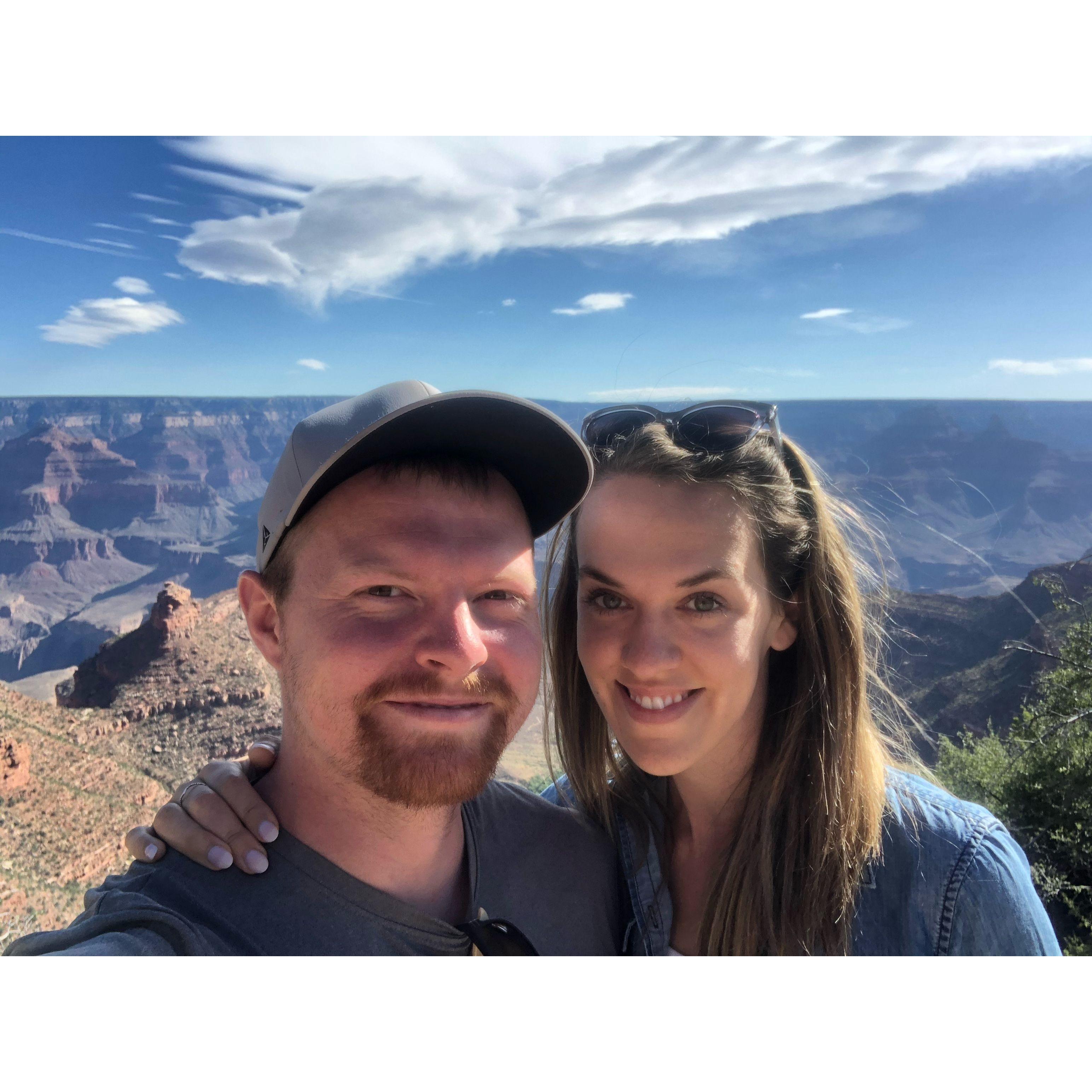 Jake's first trip to the Grand Canyon!