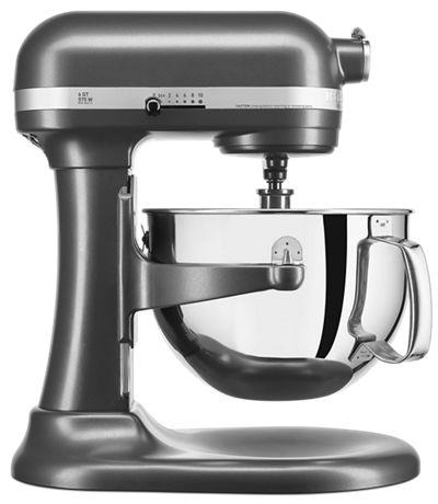 Professional 600™ Series 6 Quart Bowl-Lift Stand Mixer - Dark Pewter