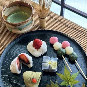 Mochi and Dango cafe treats