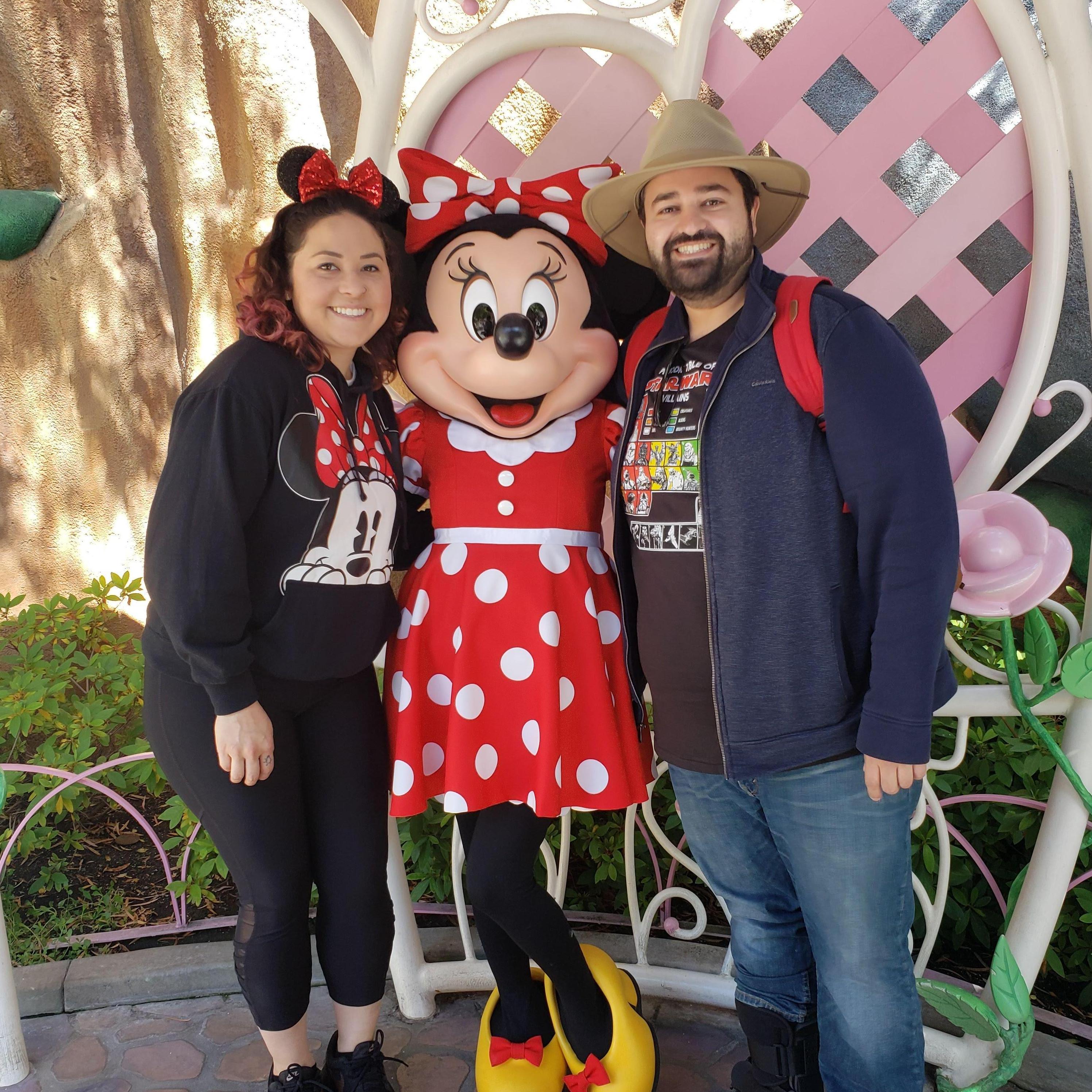 We share our love for Disney