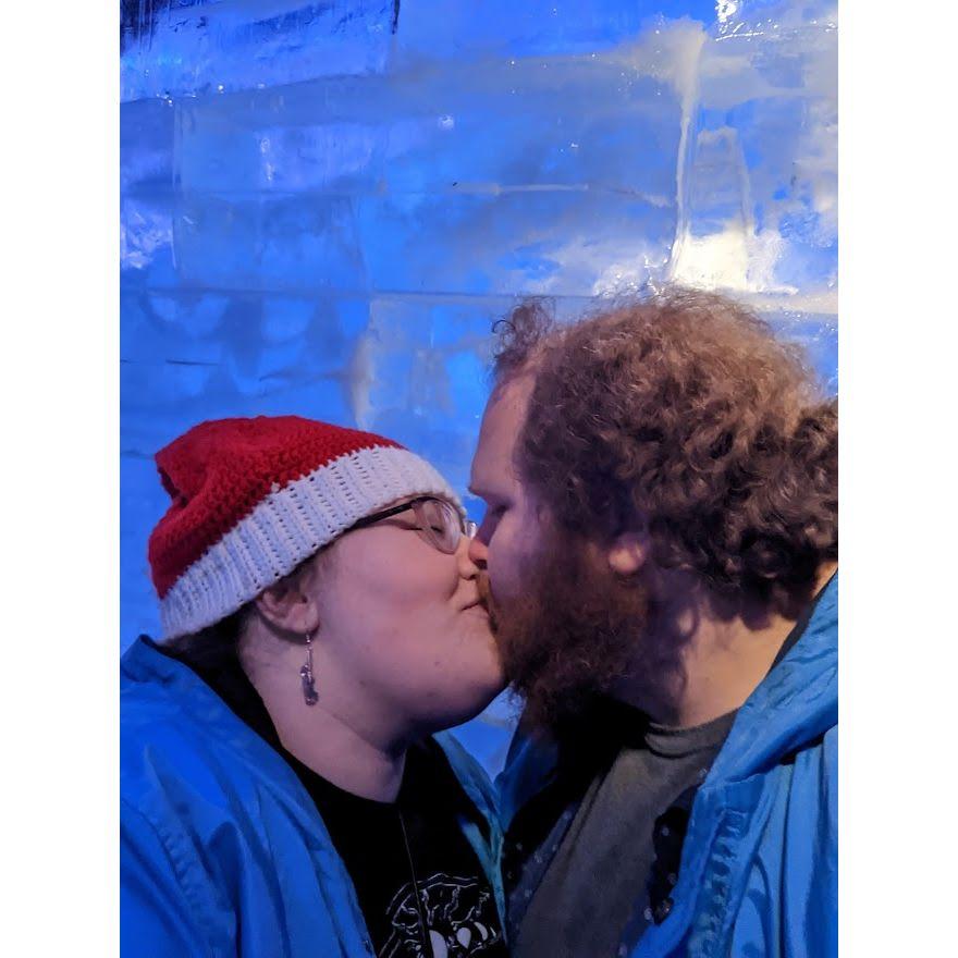 We had an "Ice" time at the Polar Express exhibit at the Gaylord Texan.