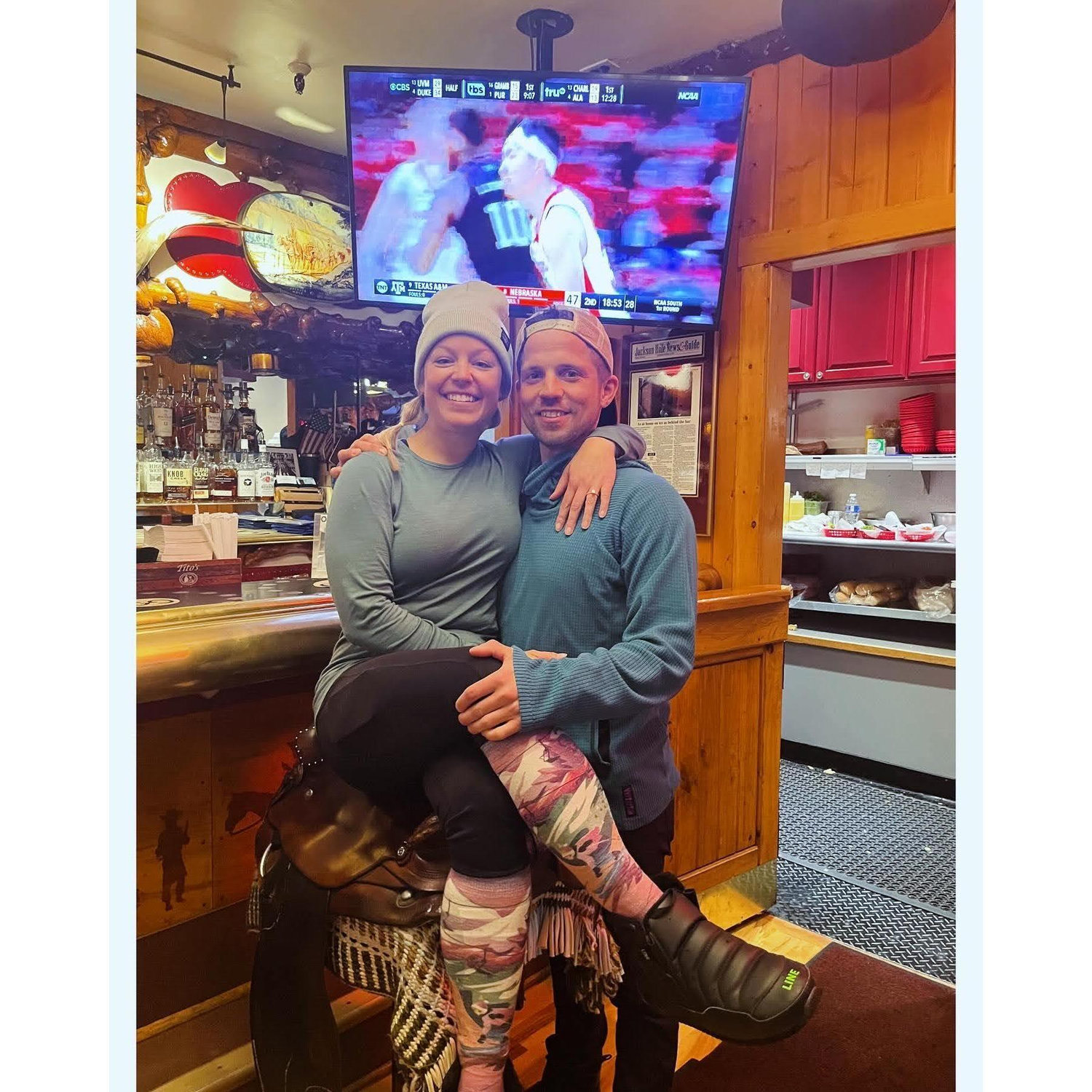 Million Dollar Cowboy Bar for celebratory drinks