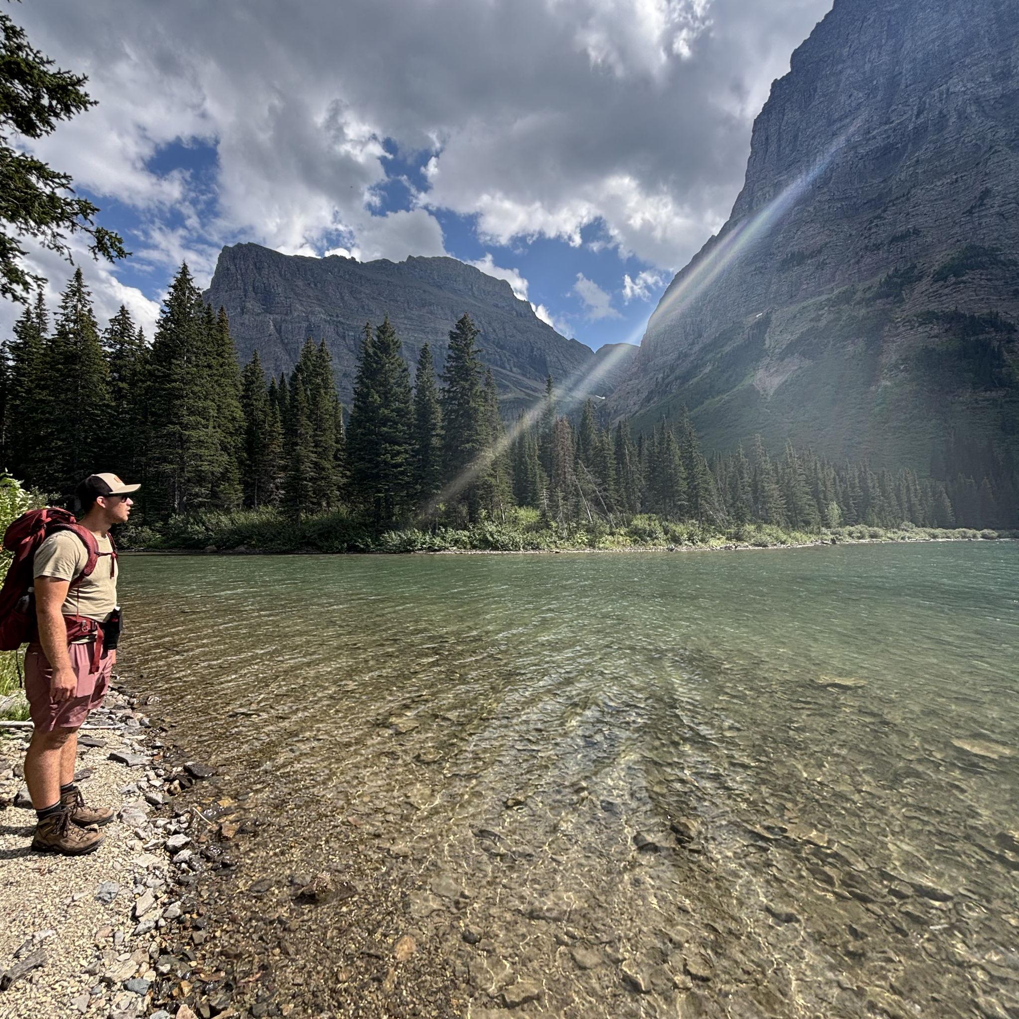 The moment Evan figured out where he was going to pop the question