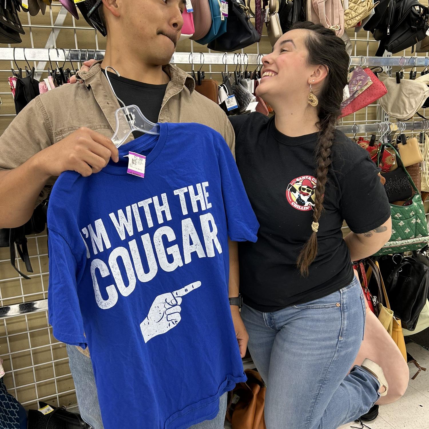 Thrifting with some good humor in the mix.