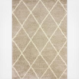 Trellis Shag Rug
