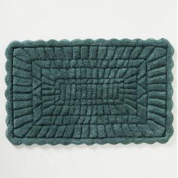 Leighton Hand-Tufted Cotton Bath Mat