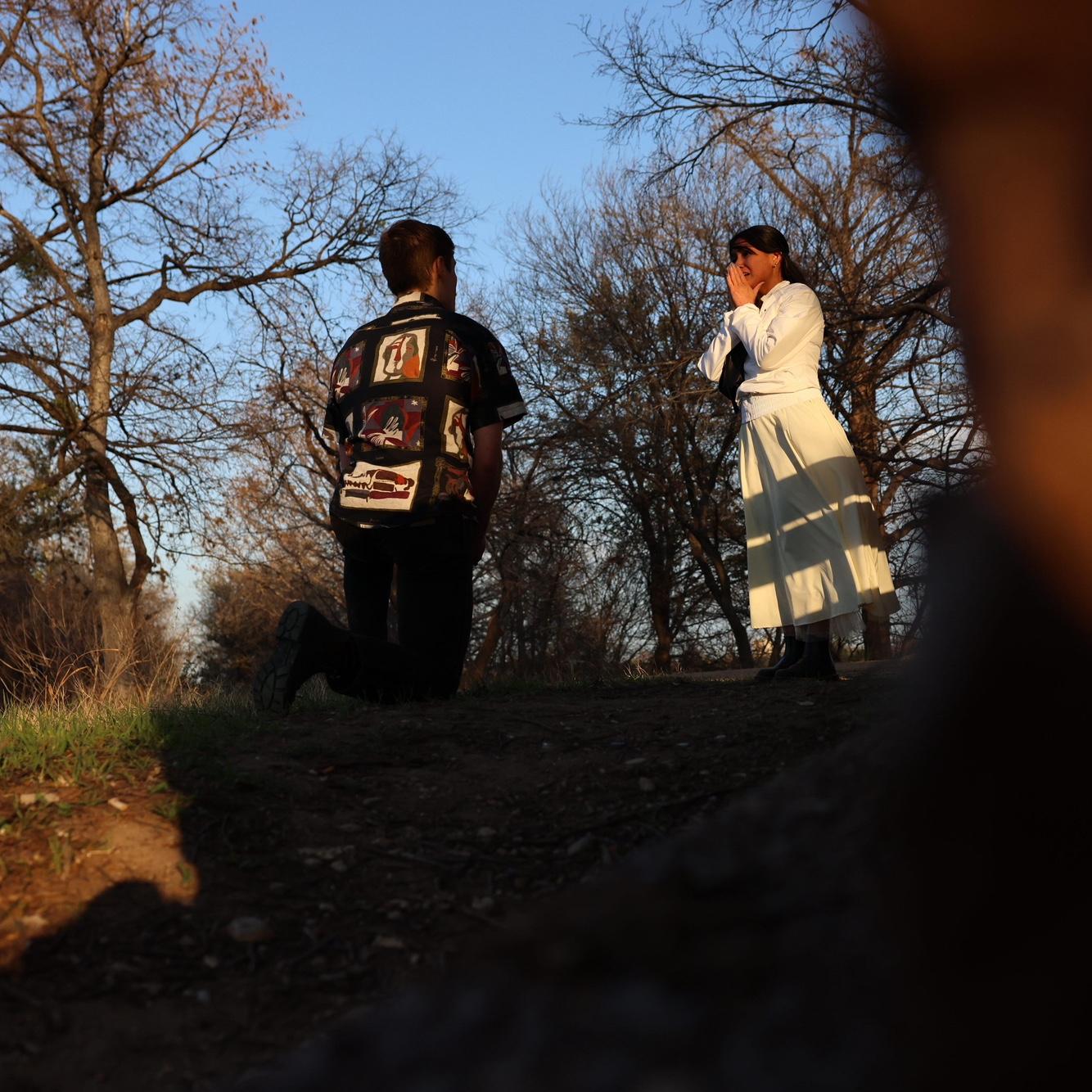 The moment Nolan proposed!