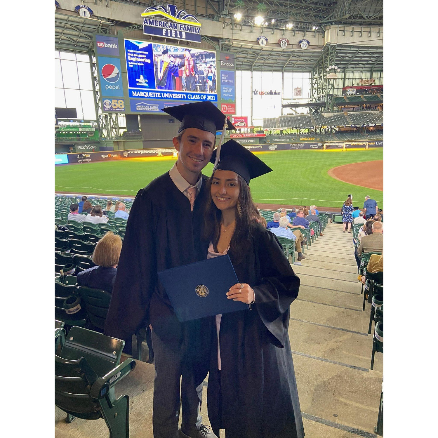Graduation at American Family Field - 5/23/21