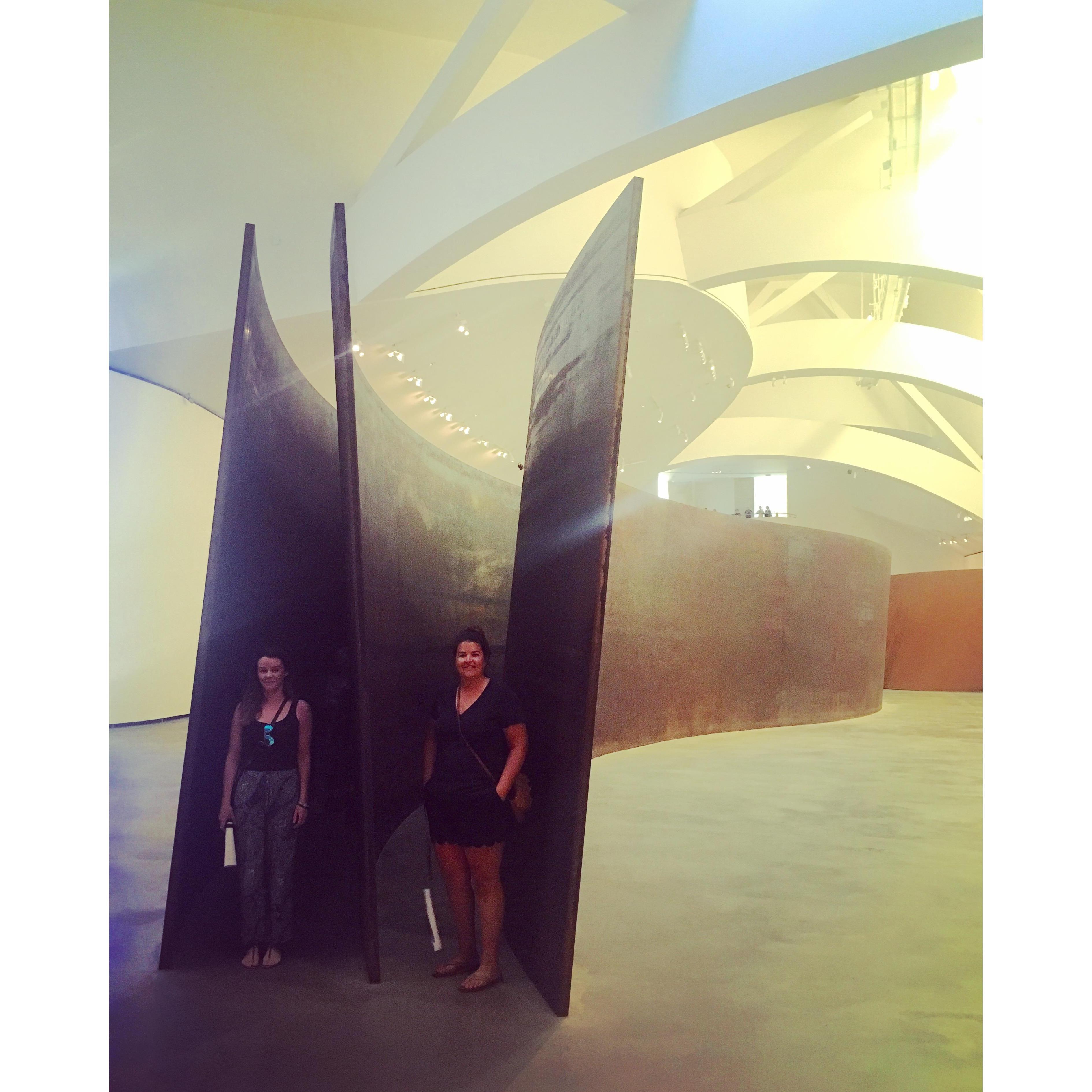 feeling artsy in Bilbao