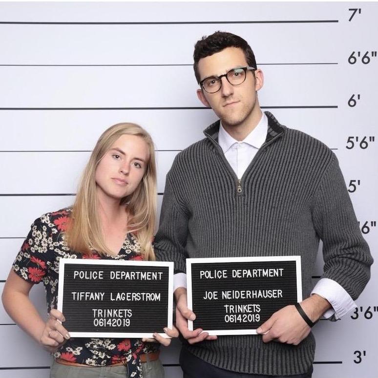 At one of Joe's (many) premier parties