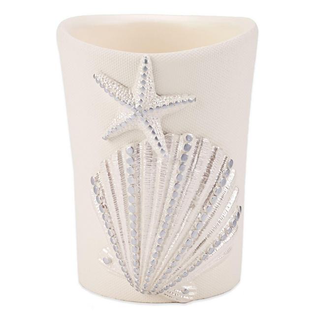 Avanti Sequin Shell Tumbler in Ivory